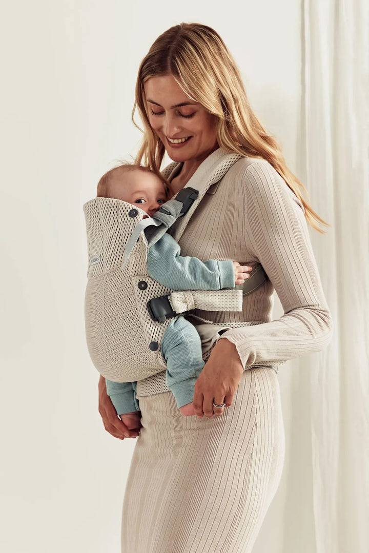 BabyBjorn Baby Carrier Harmony - 3D Mesh, Cream