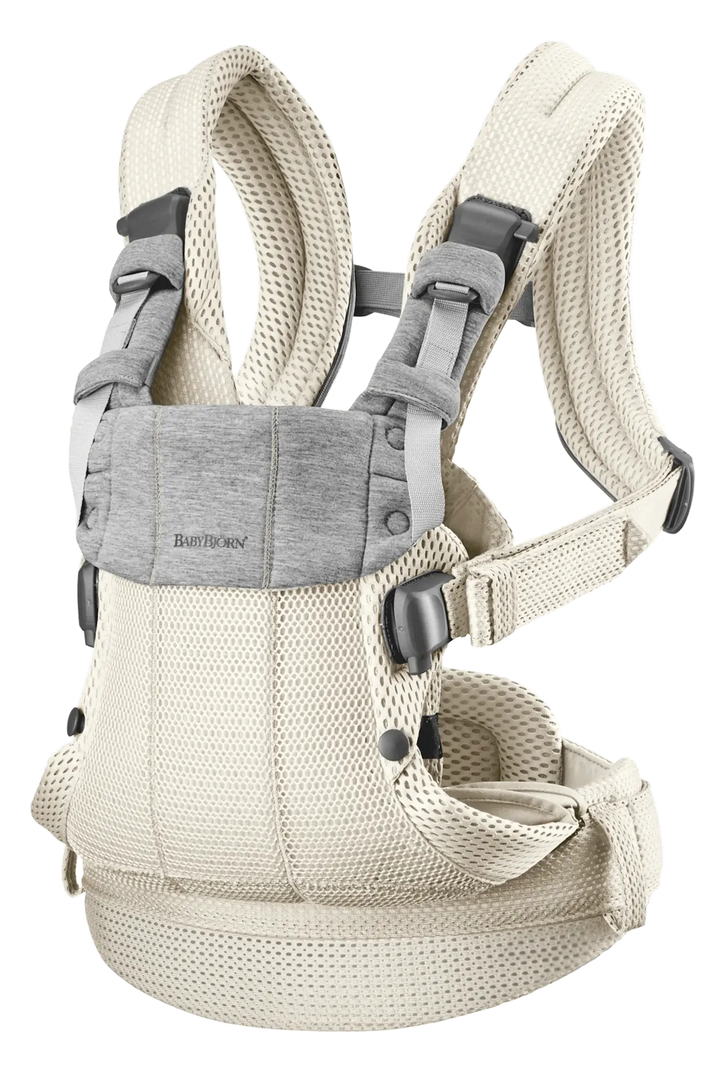 BabyBjorn Baby Carrier Harmony - 3D Mesh, Cream