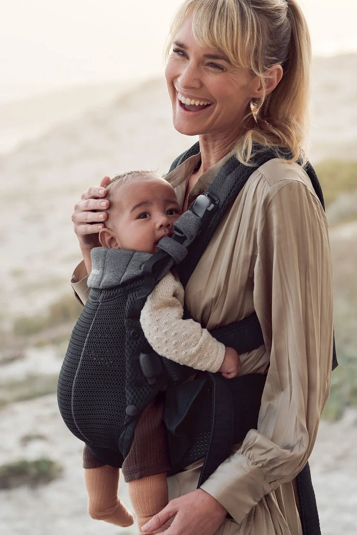 BabyBjorn Baby Carrier Harmony - 3D Mesh, Black