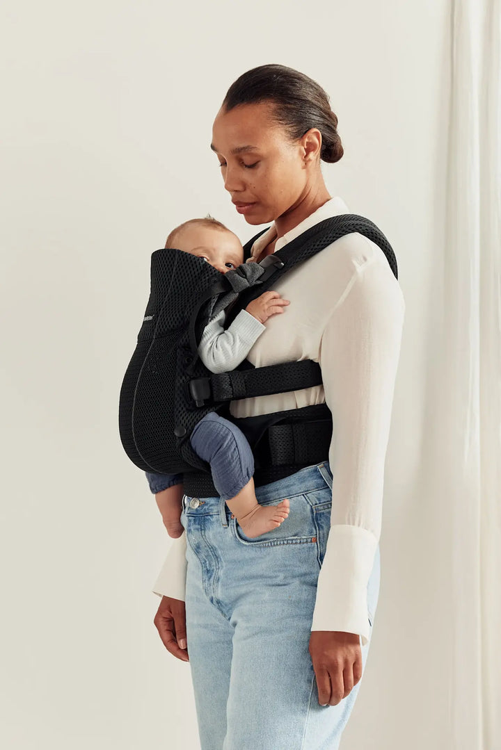 BabyBjorn Baby Carrier Harmony - 3D Mesh, Black
