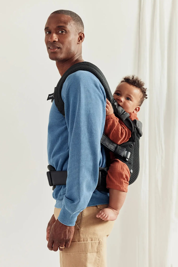 BabyBjorn Baby Carrier Harmony - 3D Mesh, Black