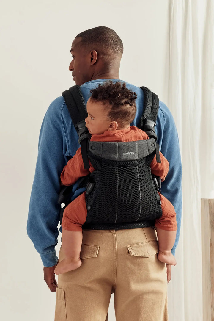 BabyBjorn Baby Carrier Harmony - 3D Mesh, Black