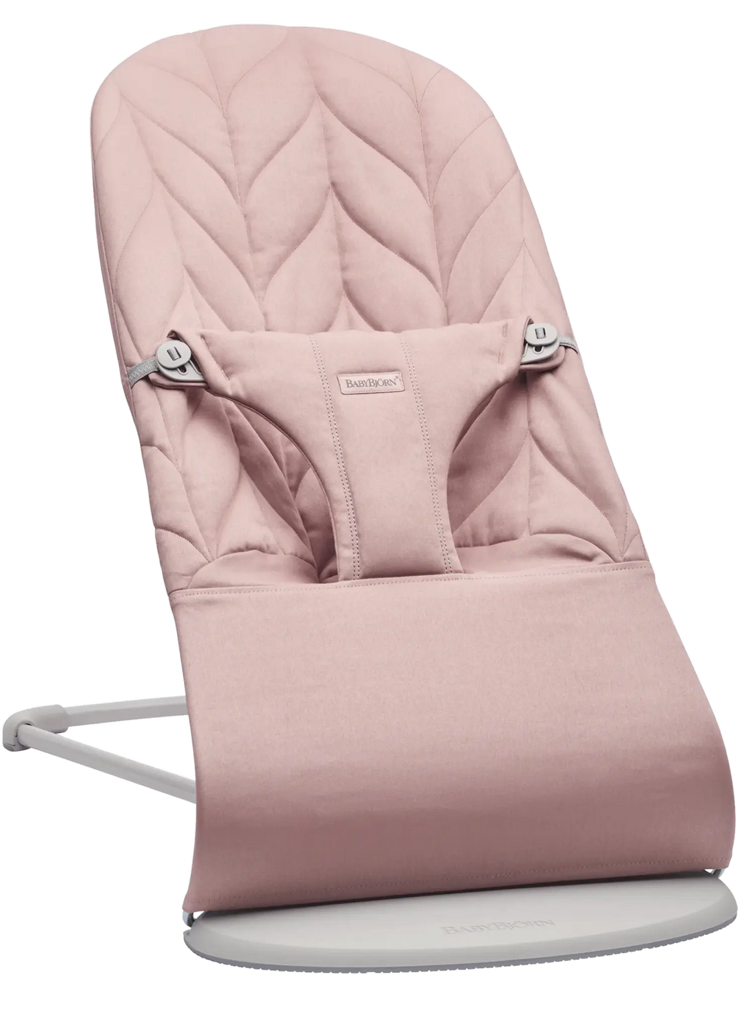 BabyBjorn Bouncer Bliss - Woven, Petal quilt, Dusty pink