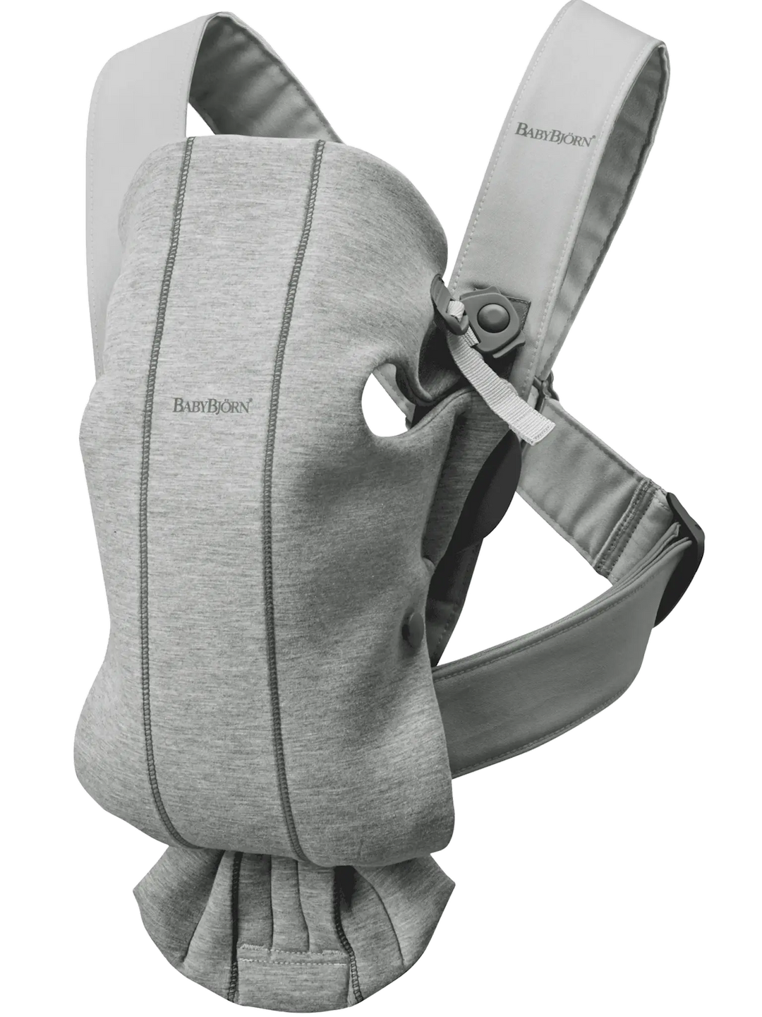 BabyBjorn Baby Carrier Mini - 3D Jersey, Light Grey