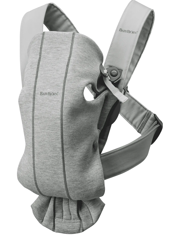 BabyBjorn Baby Carrier Mini - 3D Jersey, Light Grey