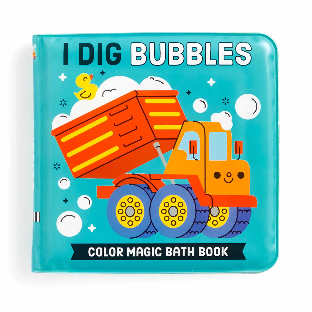 Mudpuppy I Dig Bubbles! Color Magic Bath Book Multi-Coloured