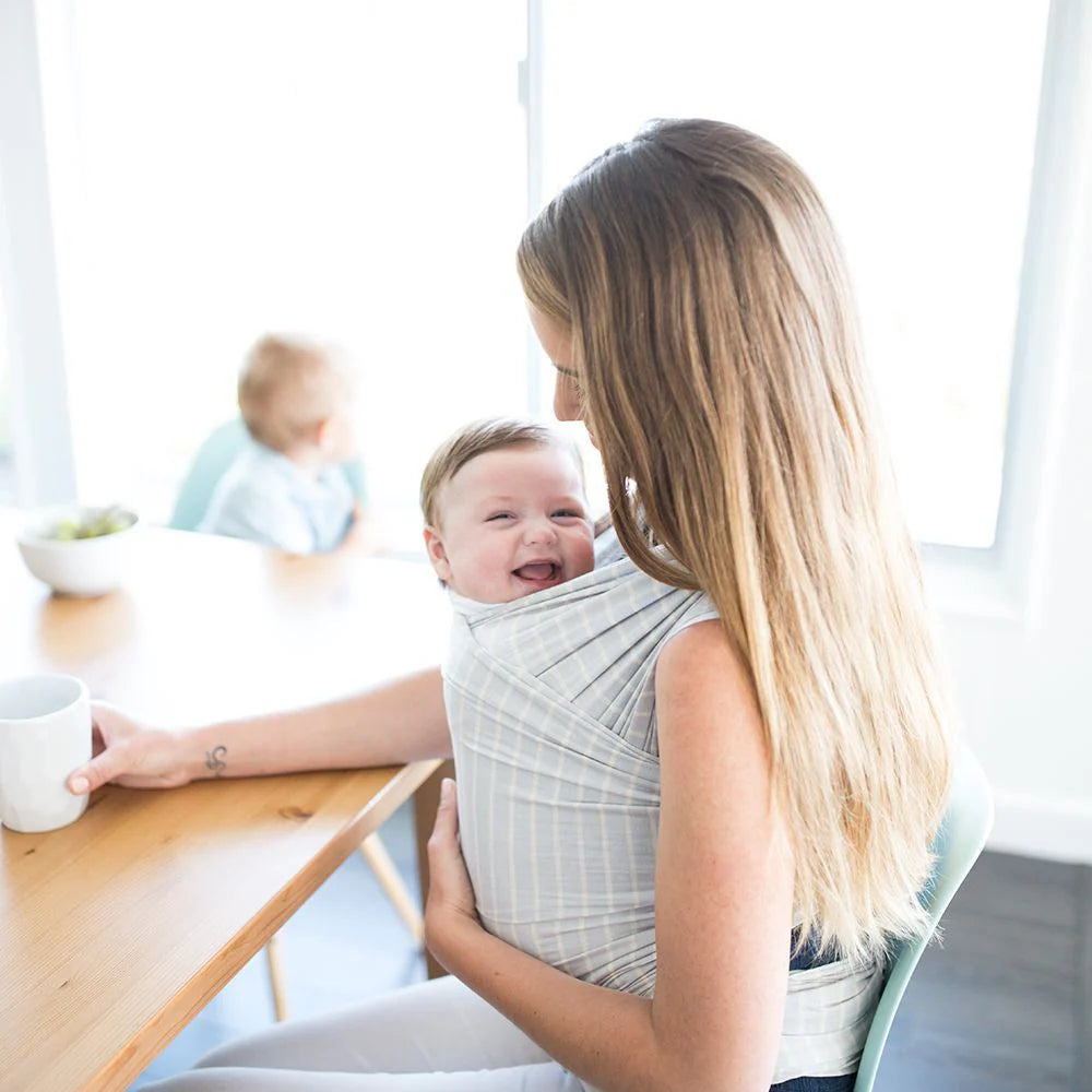 Ergobaby Aura Wrap - Grey Stripes