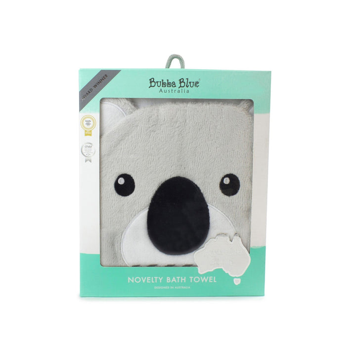 Aussie Animals Novelty Hooded Bath Towel Koala