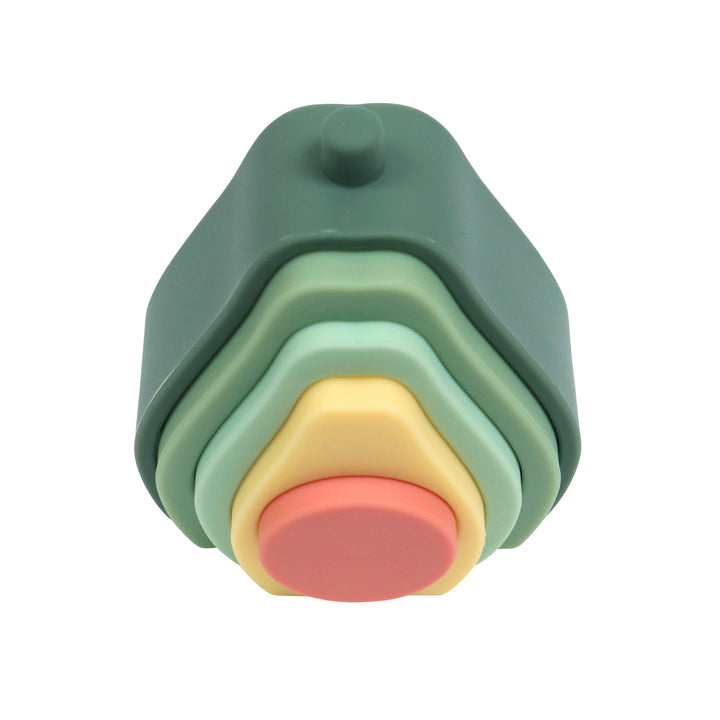 O.B. Designs Baby Toys-Silicone Avocado Stacker