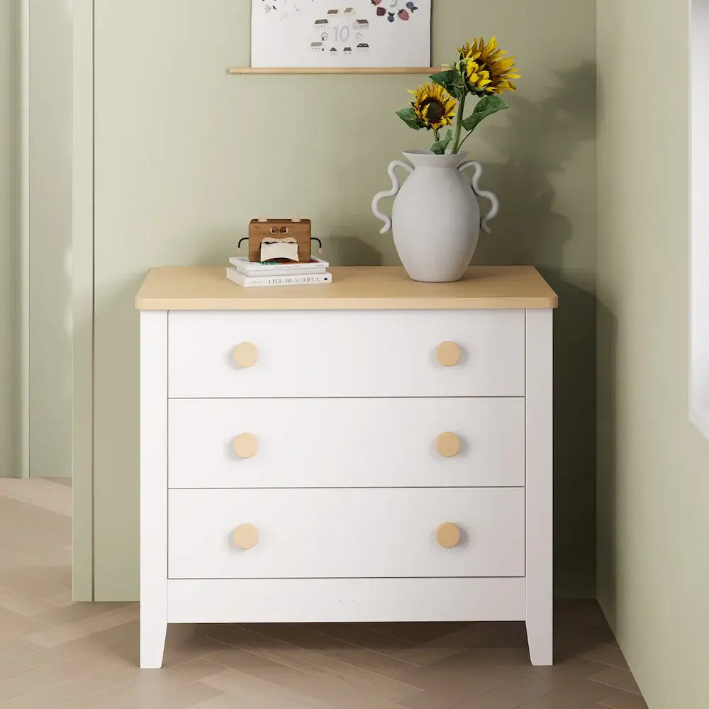 Boori Universal 3 Drawer Chest Barley and Almond (B-3DCV24/BAAD)