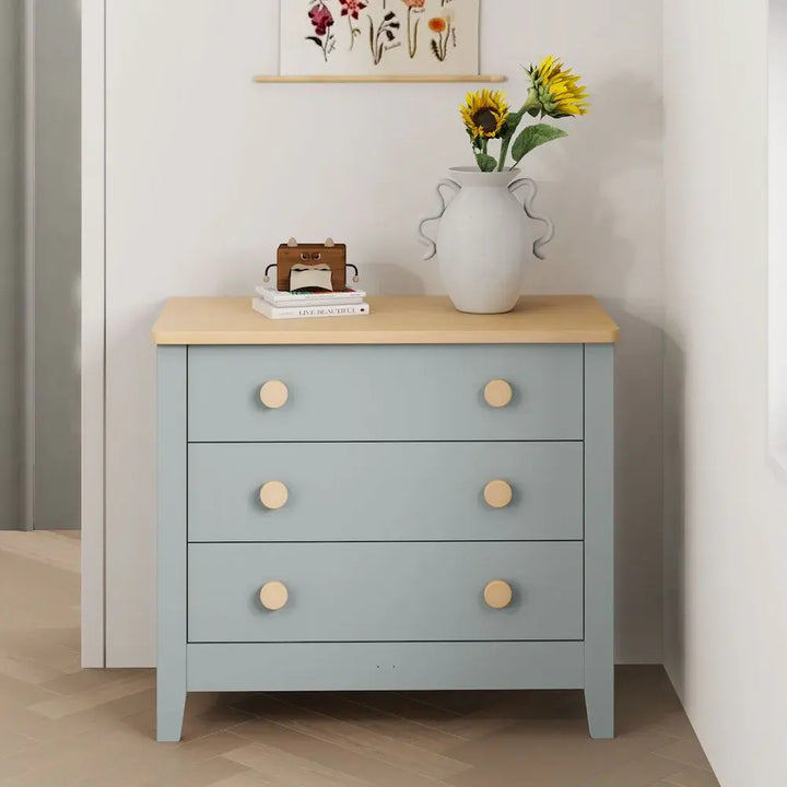Boori Universal 3 Drawer Chest - Blueberry and Almond (B-3DCV24/BBAD)