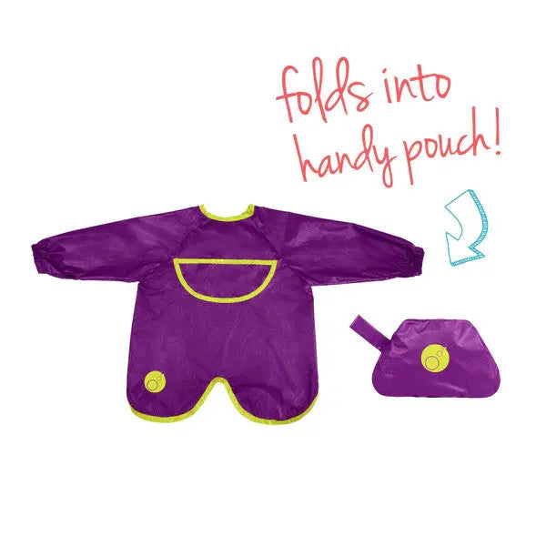 Smock Bib(6m-2yr) - Passion Splash