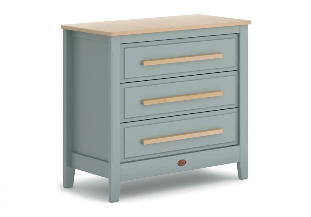 Boori Linear 3 Drawer Chest Smart Assembly-Blueberry & Almond(B-LI3DCSA/BBAD)
