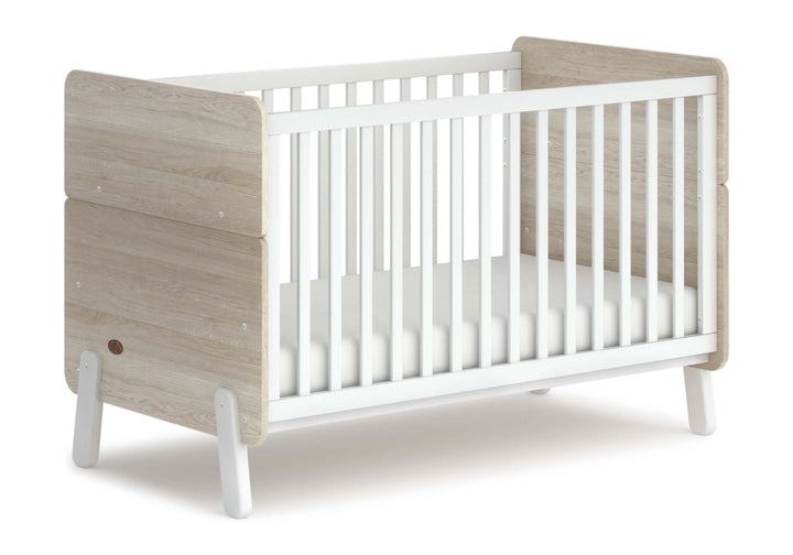 Boori Natty Cot Bed Barley White & Oak(B-NACBV24/BAOA)