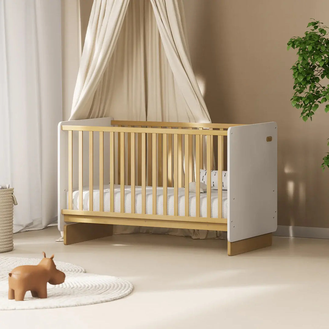 Boori Neat Baby Cot V23 - Barley and Almond