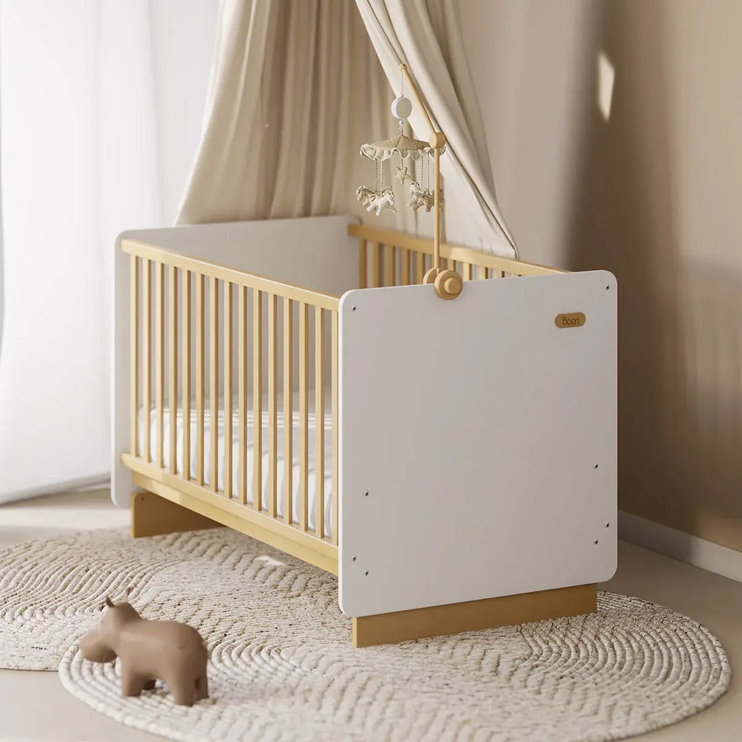 Boori Neat Baby Cot V23 - Barley and Almond