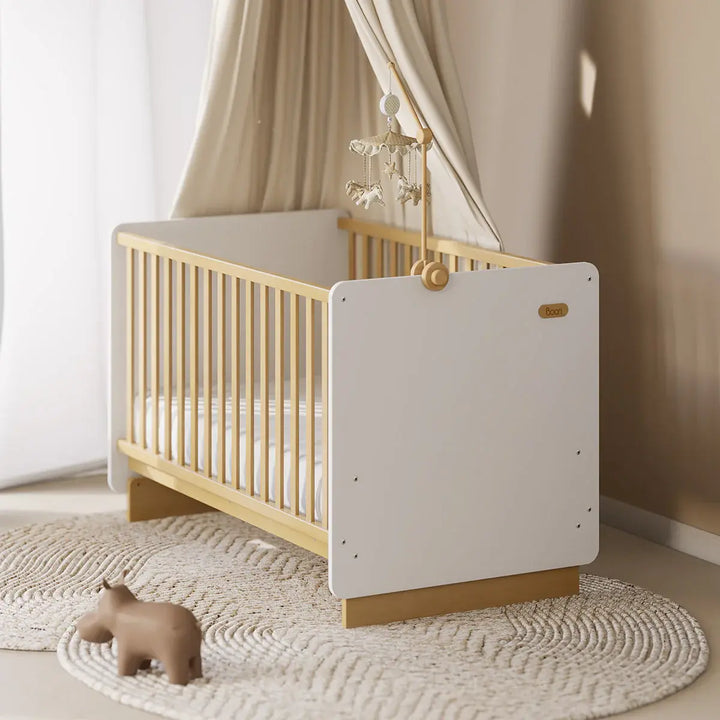 Boori Neat Baby Cot V23 - Barley and Almond