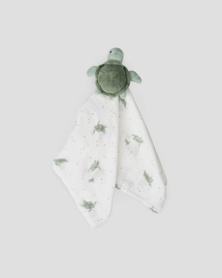 Little Bamboo Baby Comforter / Security Blanket - Terry the Turtle