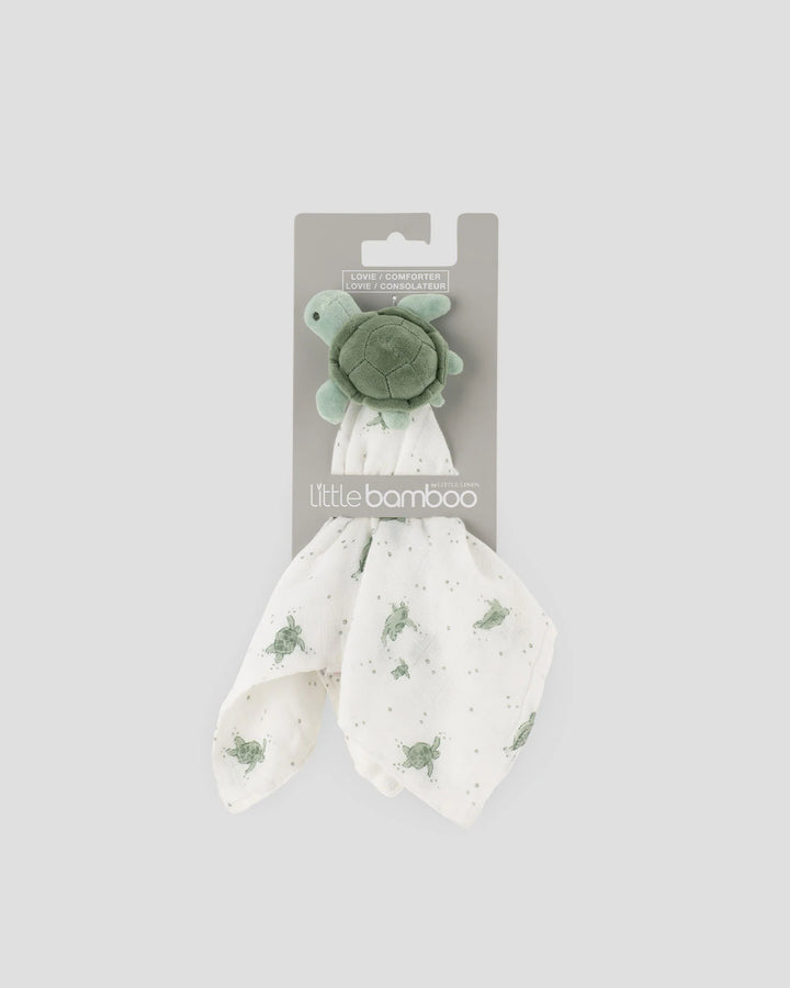 Little Bamboo Baby Comforter / Security Blanket - Terry the Turtle