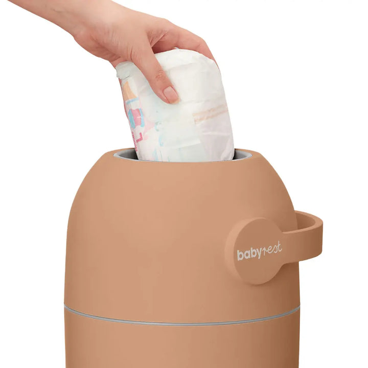 BabyRest Aster Nappy Bin - Terracotta