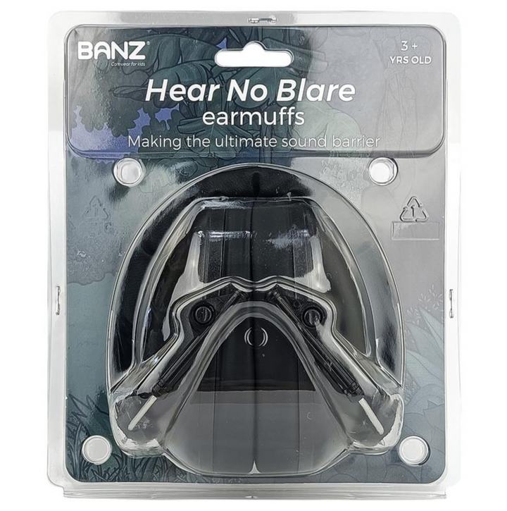 Baby Banz Ear Muffs-Black