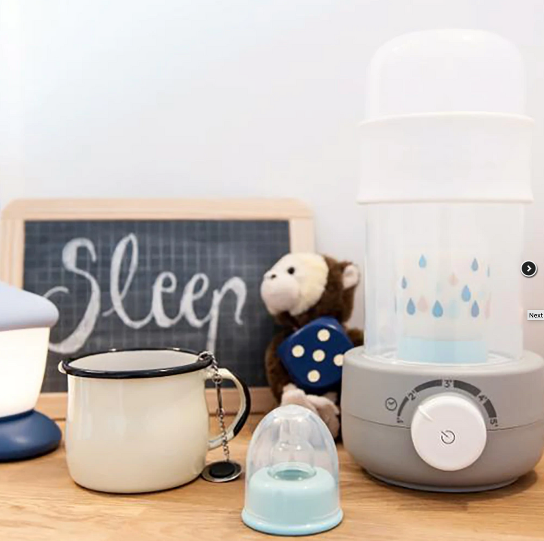BEABA BABY MILK BOTTLE WARMER - GREY