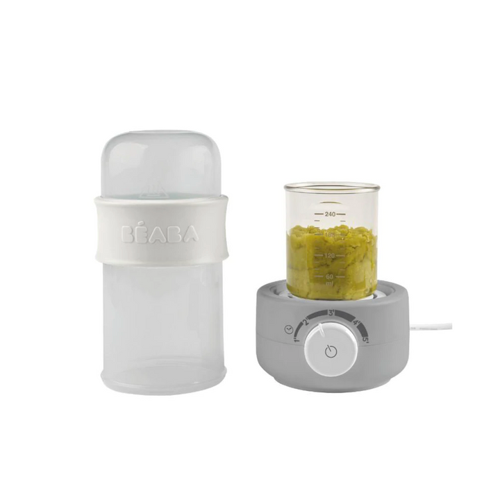 BEABA BABY MILK BOTTLE WARMER - GREY