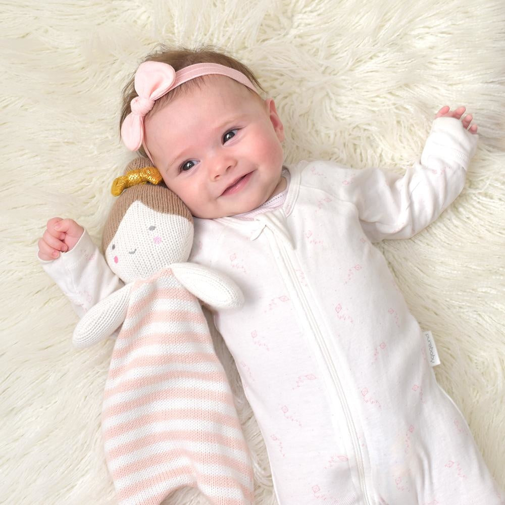 Living Textiles Knit Security Blanket Sophia the Ballerina