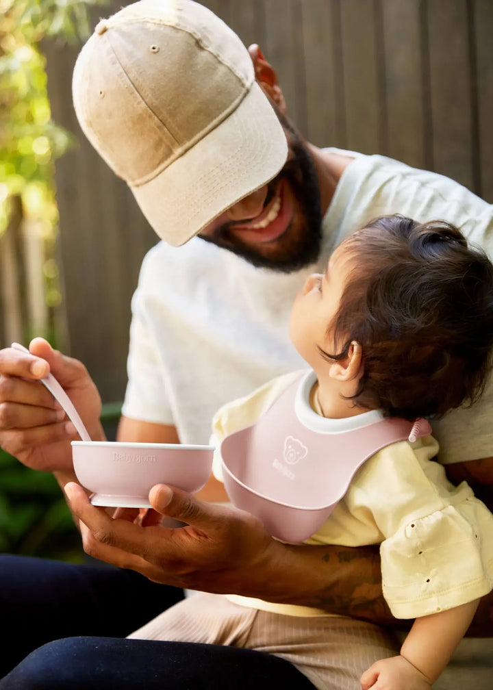 BabyBjorn Baby Bowl, 2-pack - Powder pink