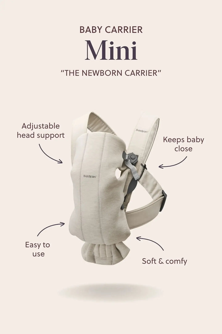BabyBjorn Baby Carrier Mini - 3D Mesh, Anthracite