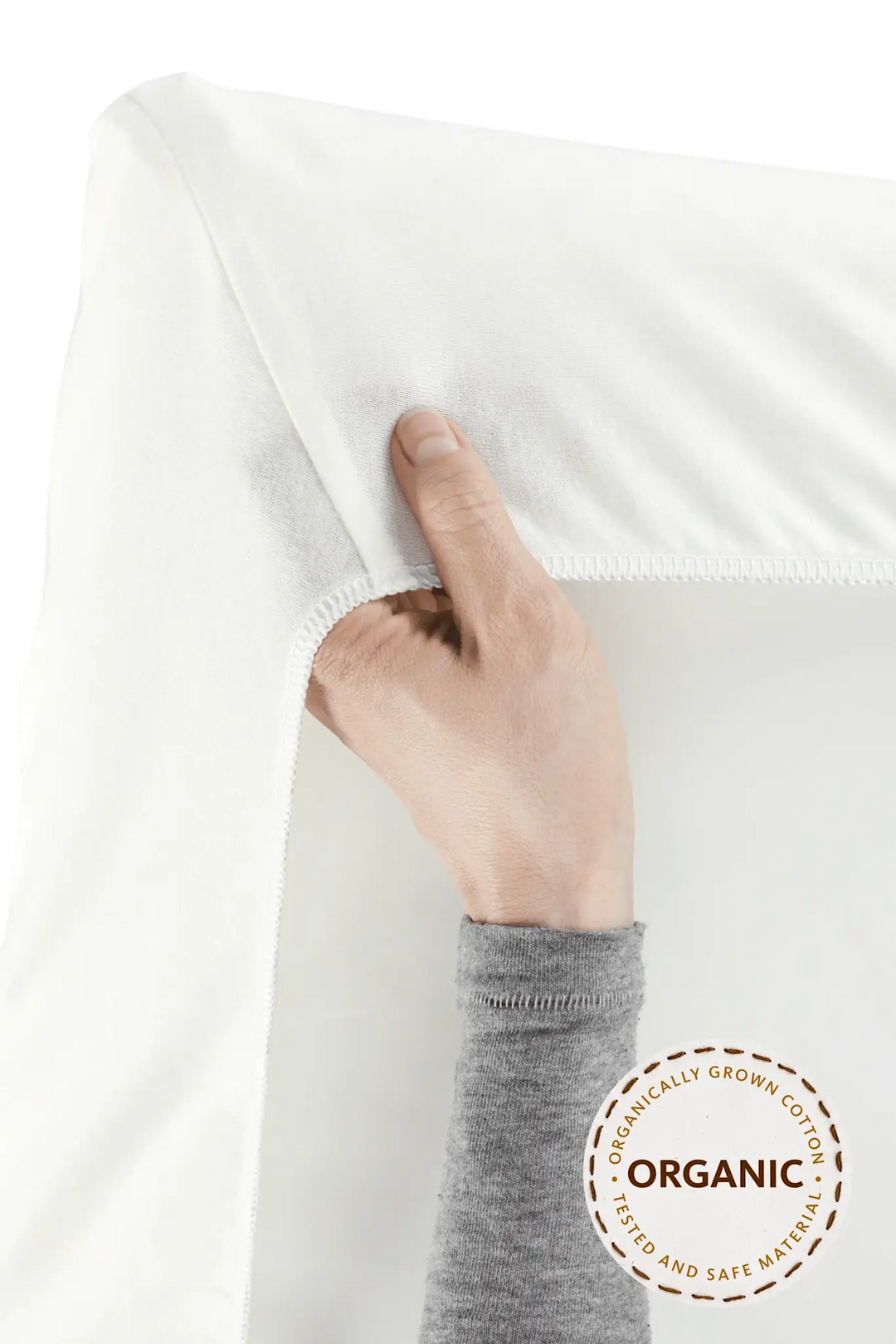 BabyBjorn Fitted Sheet for Travel Cot - White