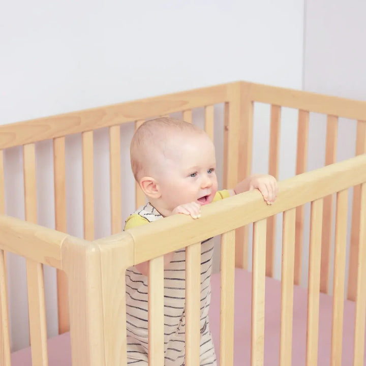 Babyrest Amara Cot & Chest Nursery Package - Beech