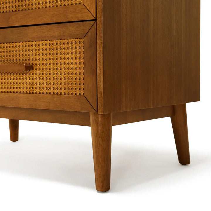 BabyRest Kaya Cot & Chest Nursery Package - Teak