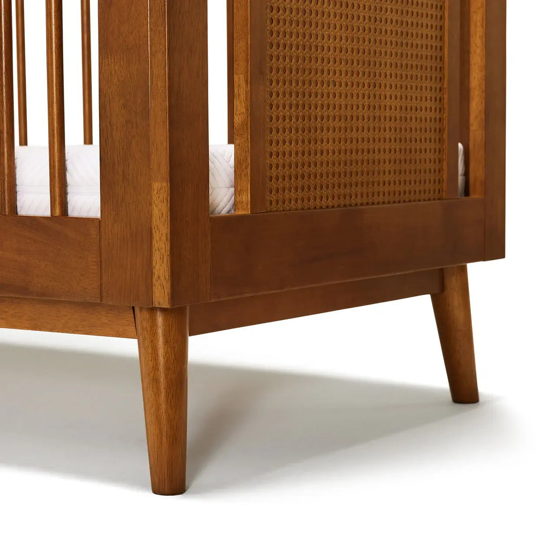BabyRest Kaya Cot & Chest Nursery Package - Teak