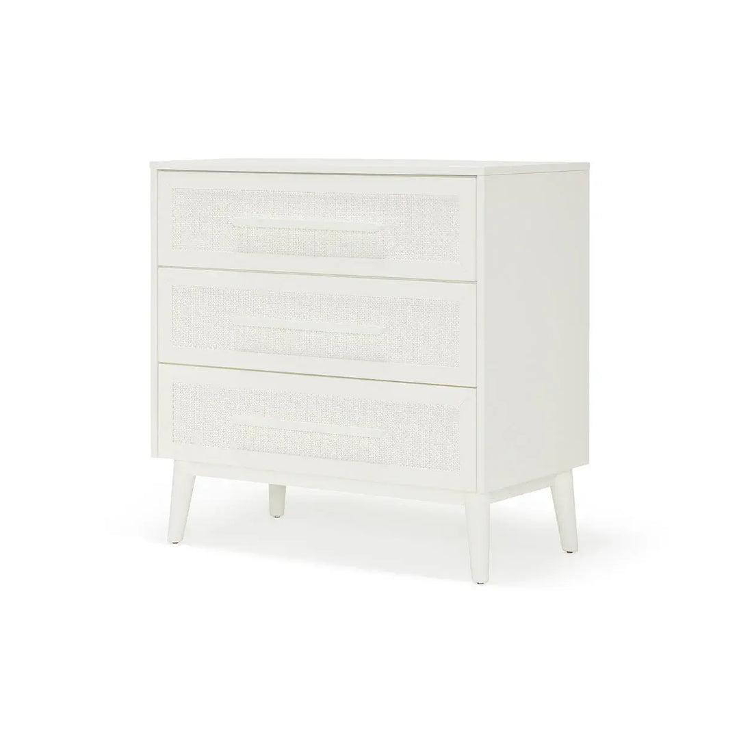 BabyRest Kaya Cot & Chest Nursery Package - White