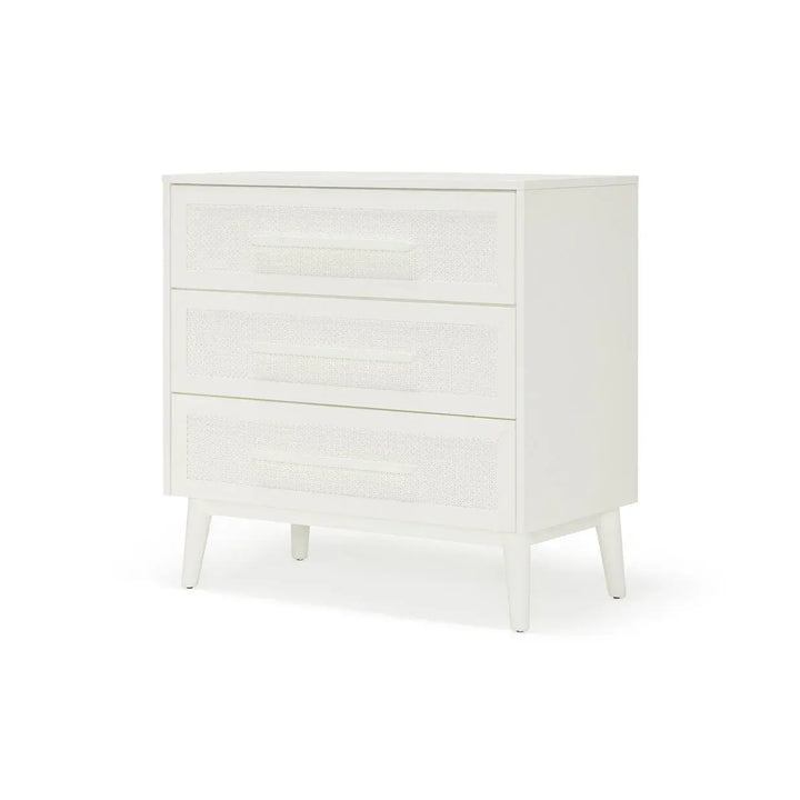 BabyRest Kaya Cot & Chest Nursery Package - White