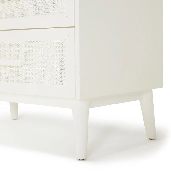 BabyRest Kaya Cot & Chest Nursery Package - White