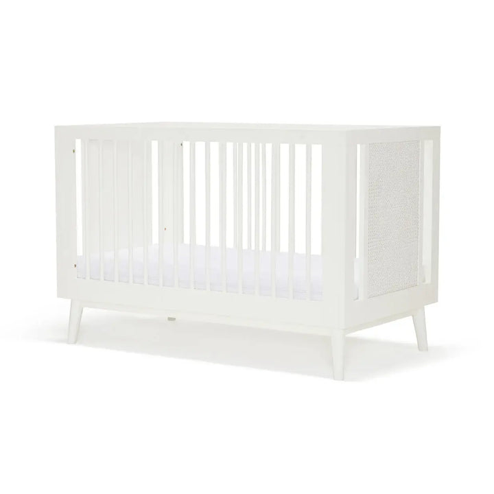 BabyRest Kaya Cot & Chest Nursery Package - White