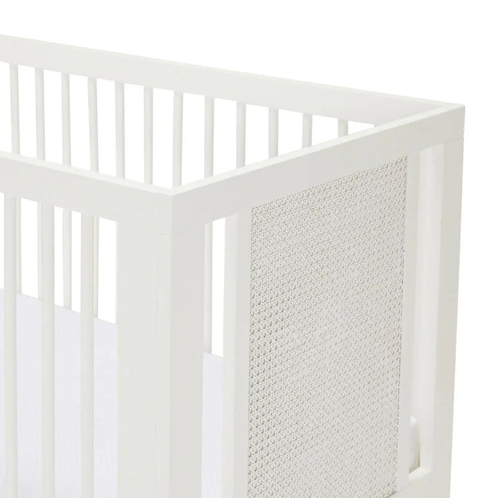 BabyRest Kaya Cot & Chest Nursery Package - White