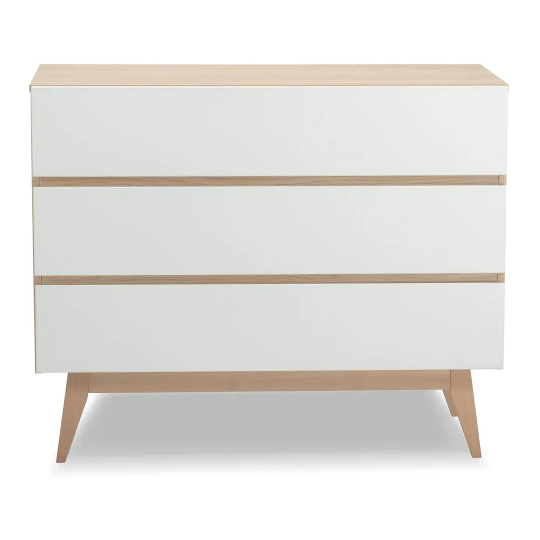 BabyRest Tommi Chest-Oak/White