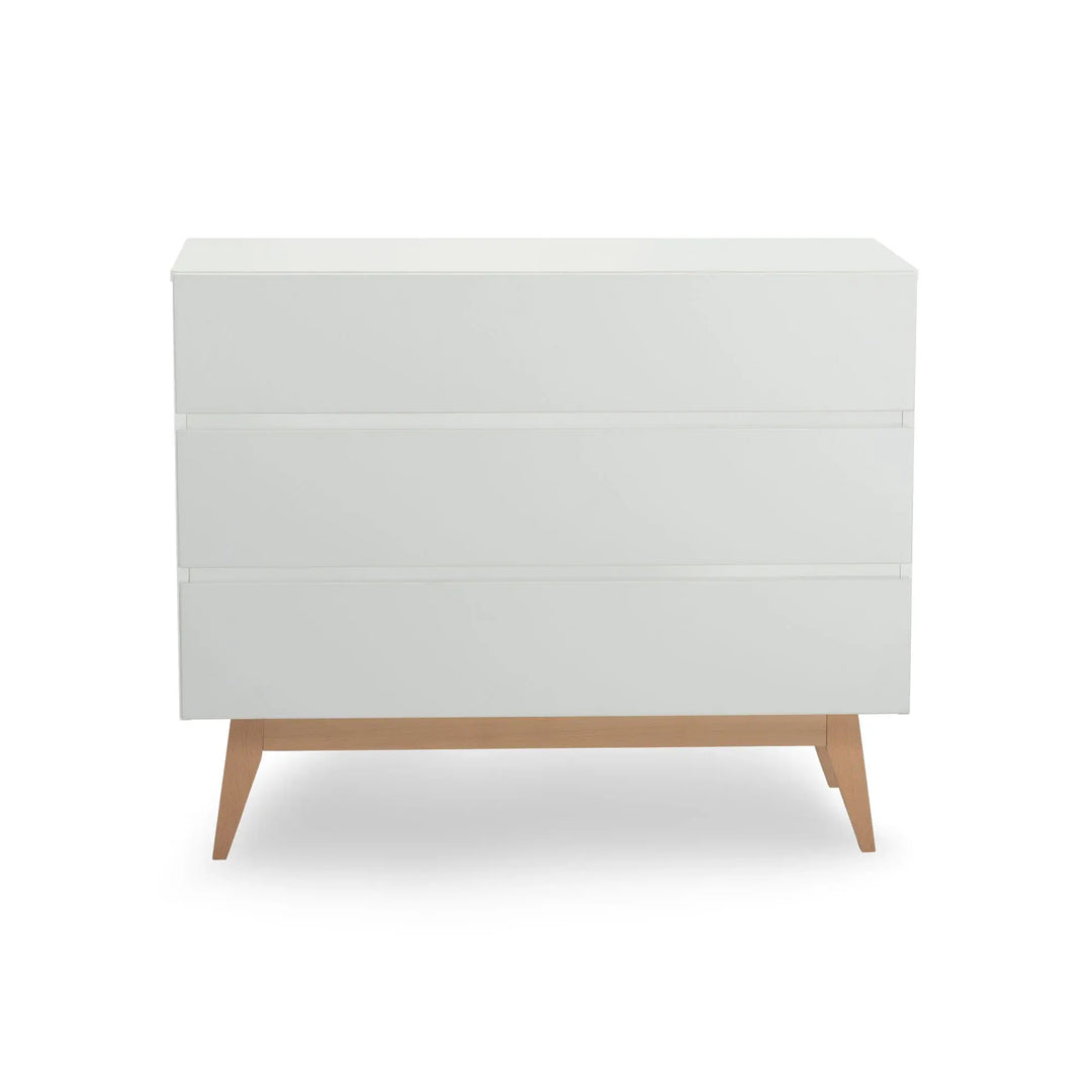 BabyRest Tommi Nursery Package Cot & Chest - White