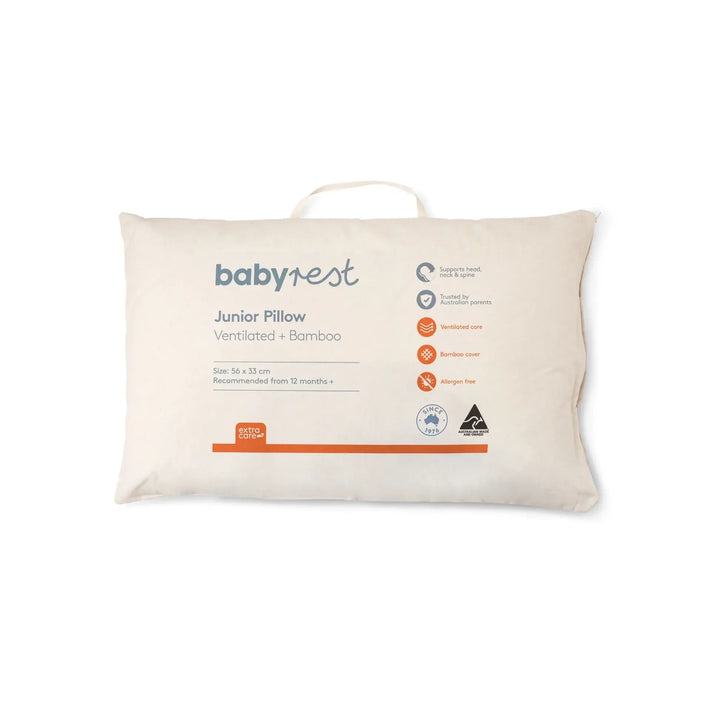 BabyRest Junior Pillow - Ventilated + Bamboo