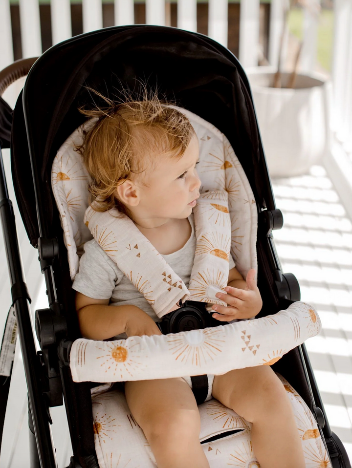 Bambella Designs Universal Pram Liner | Bohemian Sunshine