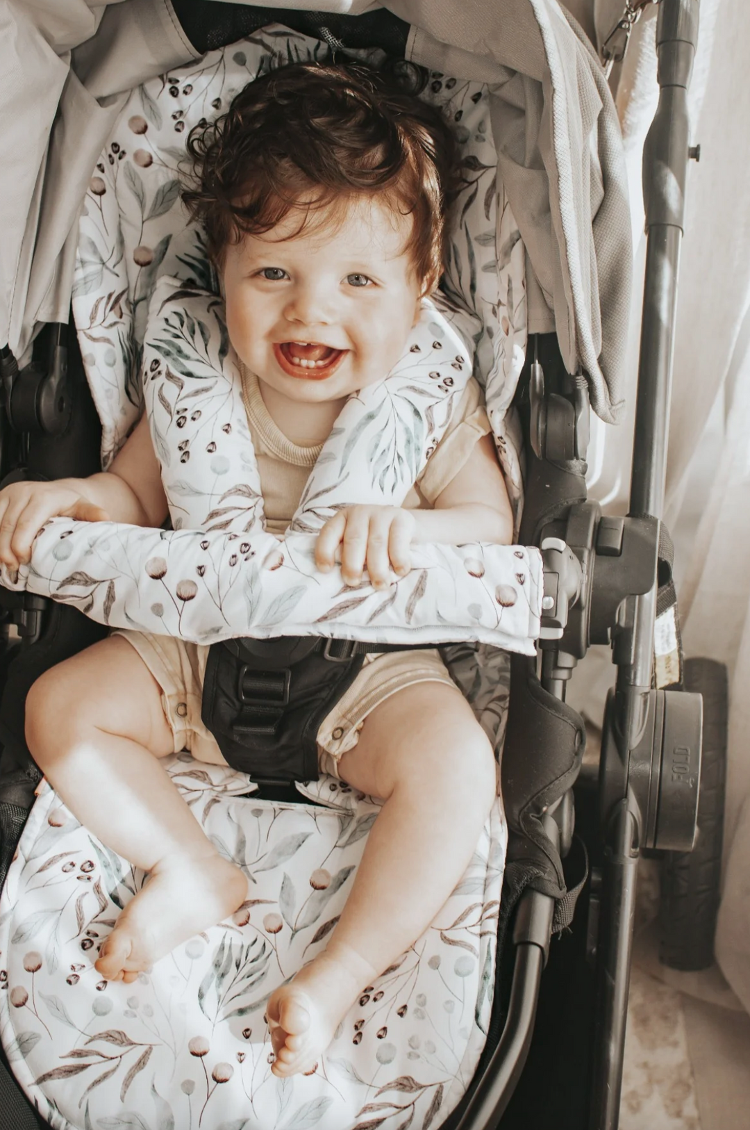 Bambella Designs Universal Pram Liner | Botanical