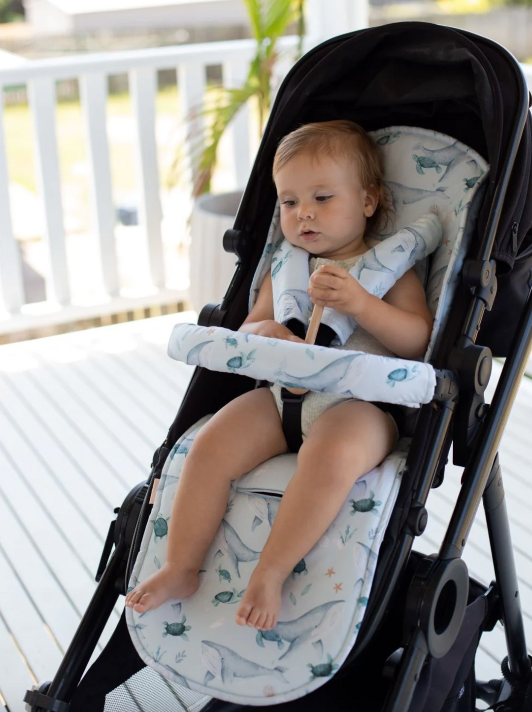 Bambella Designs Universal Pram Liner | Turtle Bay