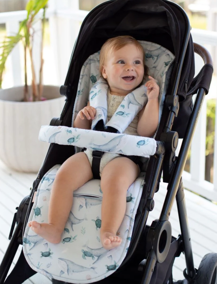 Bambella Designs Universal Pram Liner | Turtle Bay