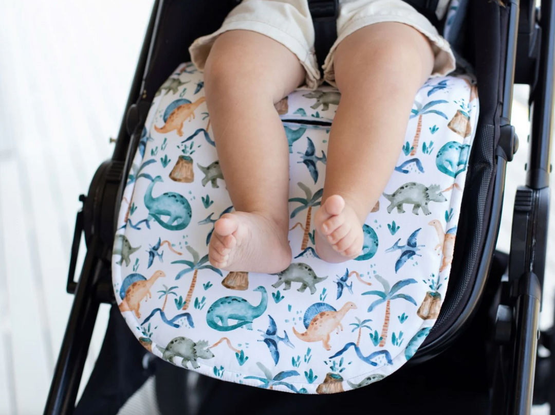 Bambella Designs Universal Pram Liner | Wild Dinosaurs