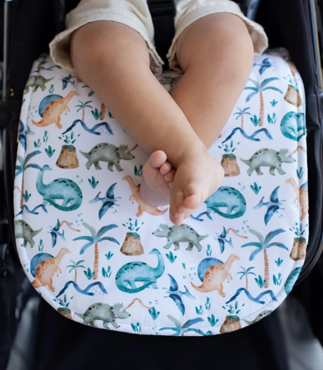 Bambella Designs Universal Pram Liner | Wild Dinosaurs