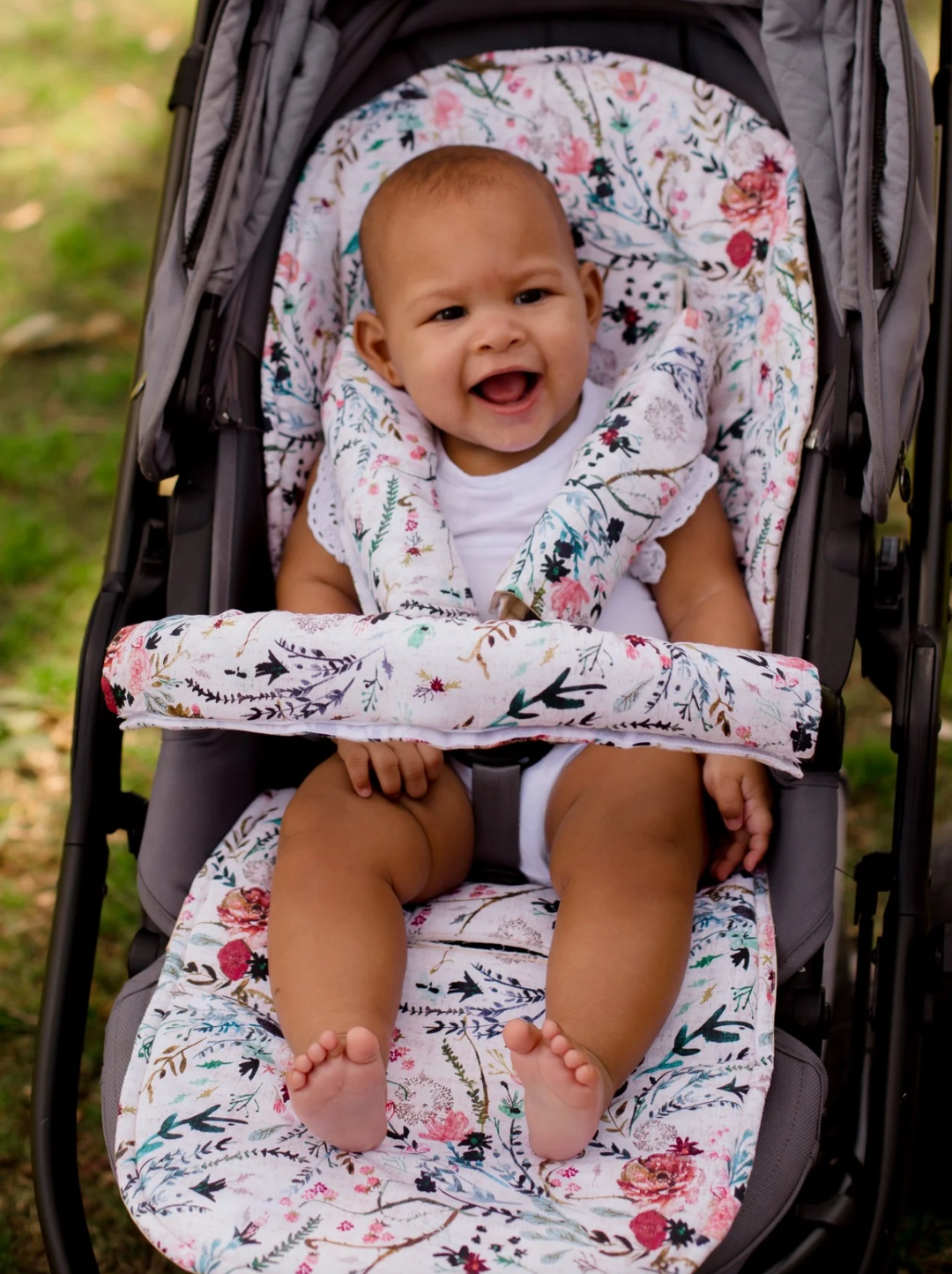 Bambella Designs Universal Pram Liner | Wildflowers
