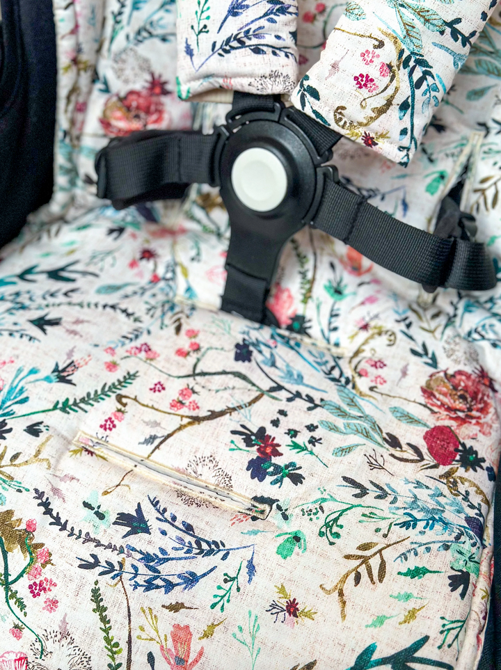 Bambella Designs Universal Pram Liner | Wildflowers